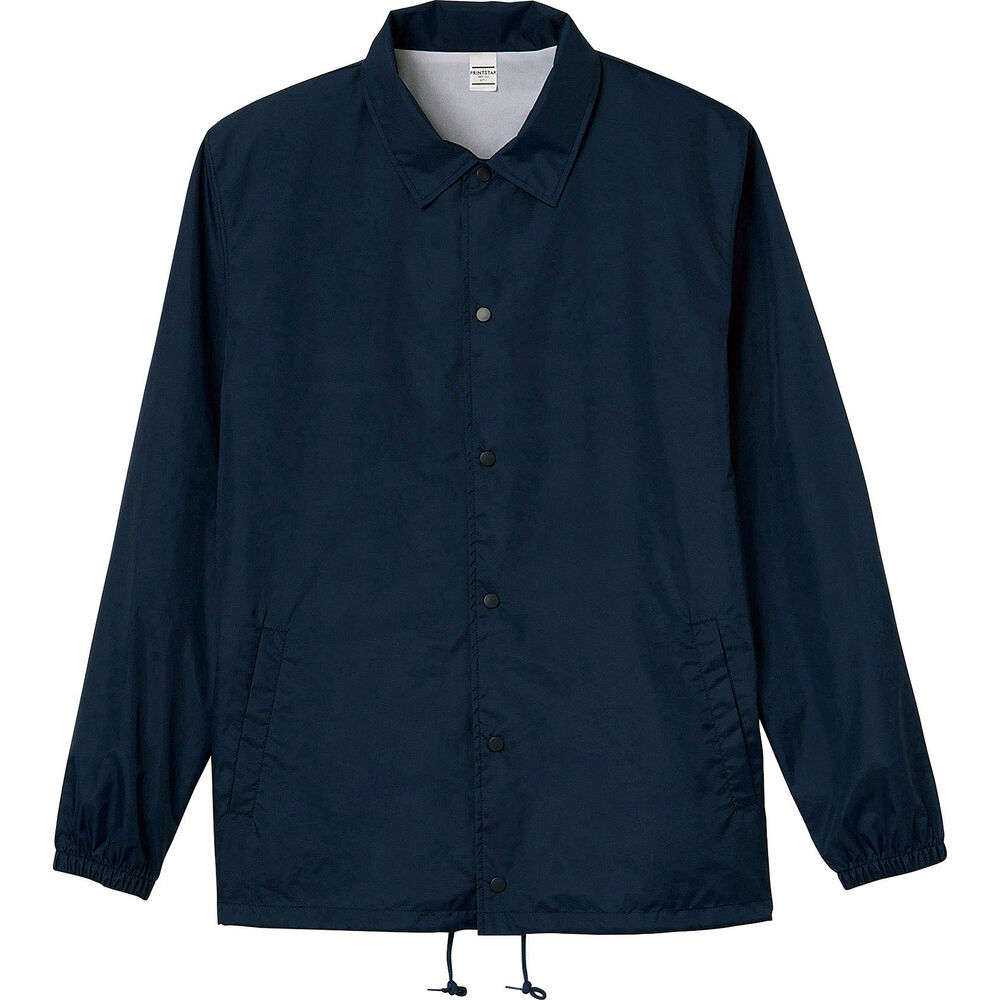 BACKYARD FAMILY「コーチジャケット メンズ 通販 レディース あたたかい 裏トリコット 保湿性 ジャケット」|ブルゾン・スタジャン|ブルー2