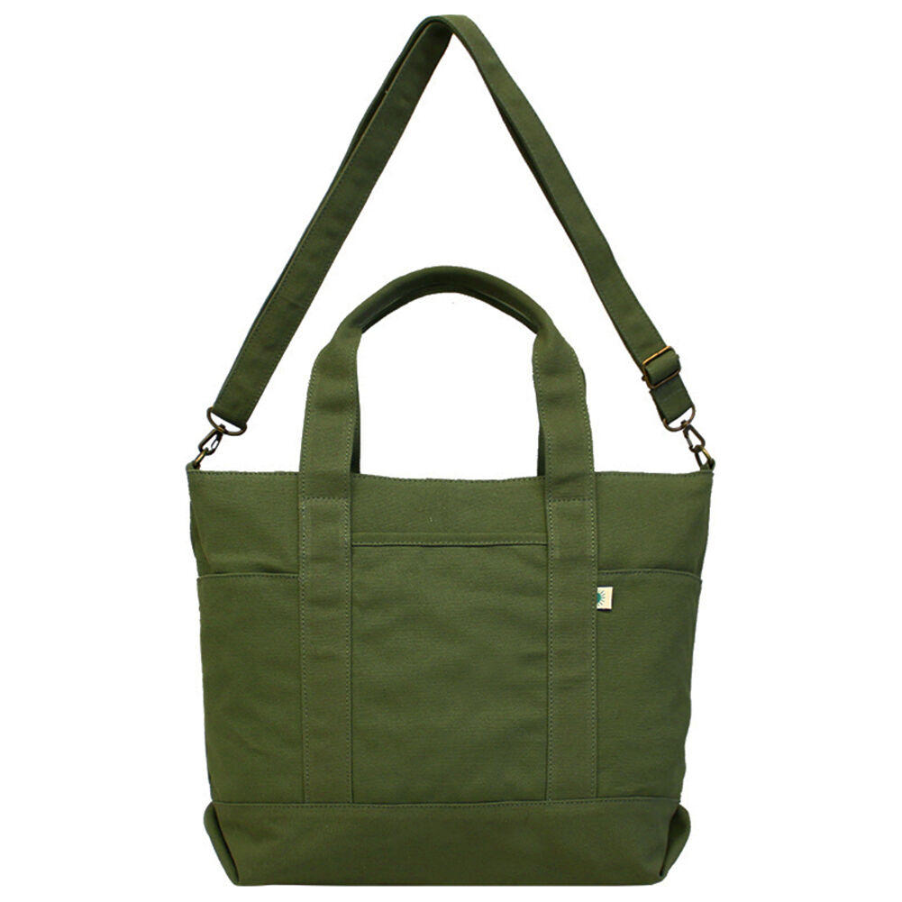 BACKYARD FAMILY「カラーキャンバス 2WAYトート Lサイズ AddNinth アドナインス 通販 レディース」|トートバッグ|グリーン1