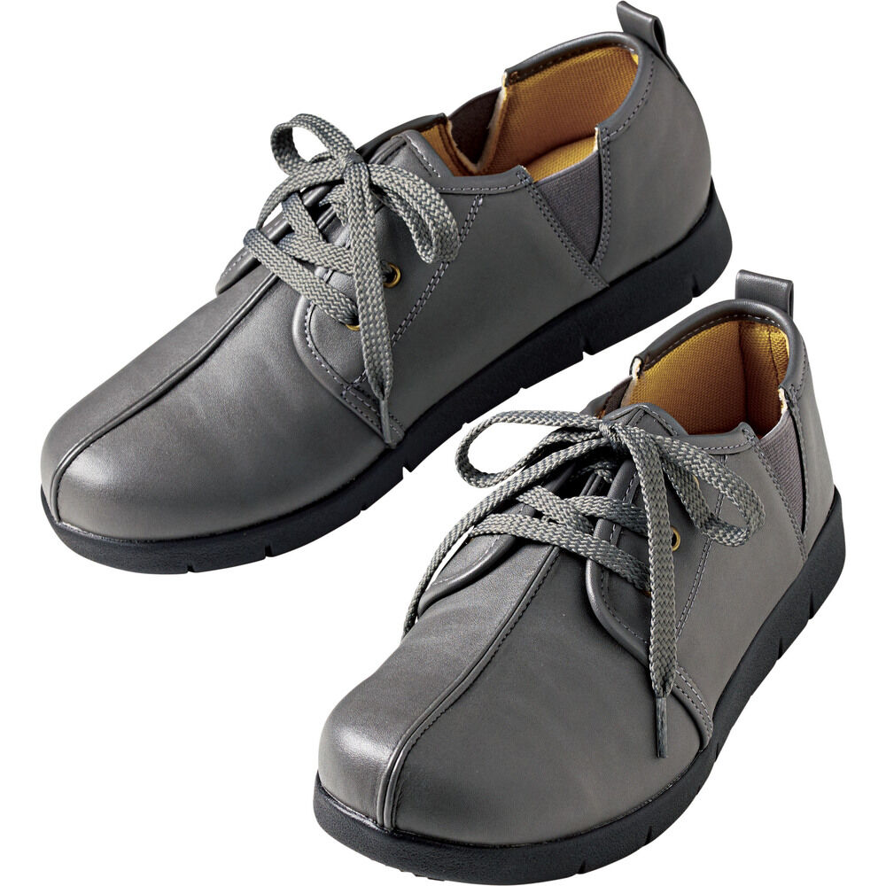 BACKYARD FAMILY「コンフォートシューズ レディース おしゃれ 通販 アシスト7 防滑シューズ 滑らない靴」|その他|グレー1