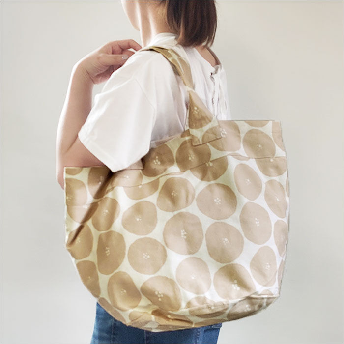 BACKYARD FAMILY「バケツ型 ショッピングバッグ 大容量 通販 エコバッグ ショッピングバック マザーズバッグ」|トートバッグ|