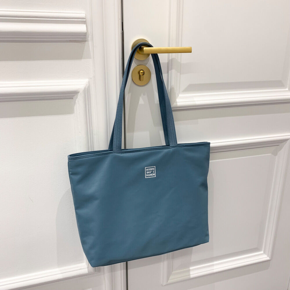 BACKYARD FAMILY「トートバッグ 大容量 a4 通販 レディース トート 肩掛け シンプル 通勤 通学 バッグ バック」|トートバッグ|ブルー1