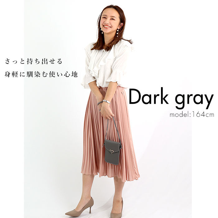 BACKYARD FAMILY「スマホポーチ 入れたまま 通販 レディース スマホポシェット 縦 スマホショルダーバッグ」|ショルダー・メッセンジャー|