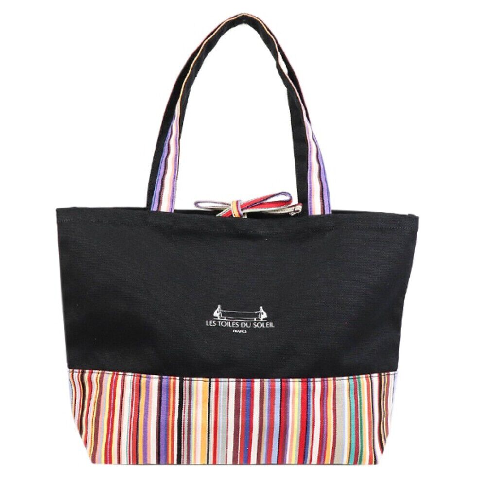 BACKYARD FAMILY「Les Toiles Du Soleil トート M 通販 トートバッグ トートバック 肩掛け」|トートバッグ|ブラック1