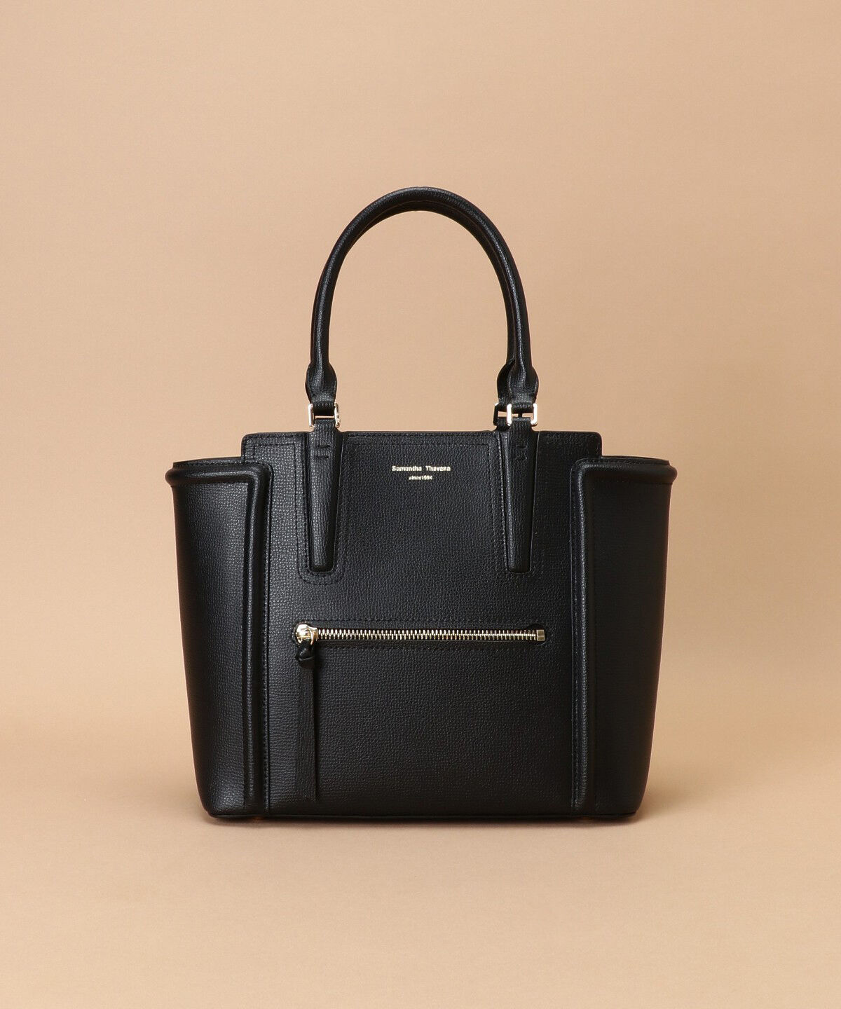 Samantha Thavasa「サマンサ カリヌー 大サイズ」|ハンドバッグ|ブラック