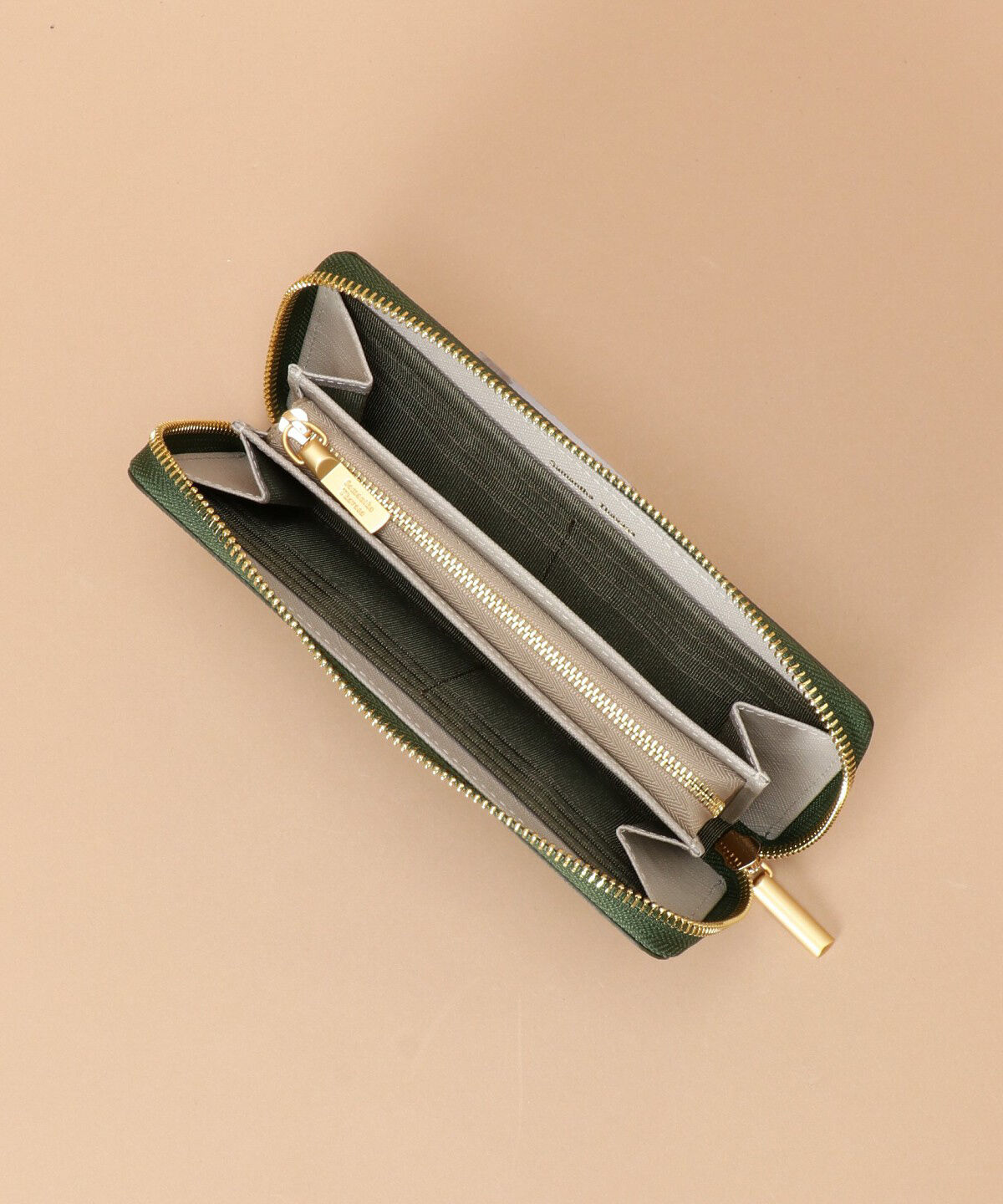 Samantha Thavasa「Pomme d'espoir ポムディスポワール バイカラーラウンドジップ長財布」|財布|