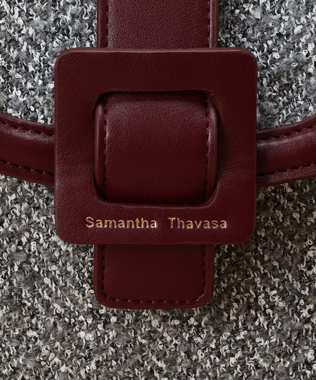 Samantha Thavasa「ツイードショルダーバッグ　縦型」|ショルダー・メッセンジャー|