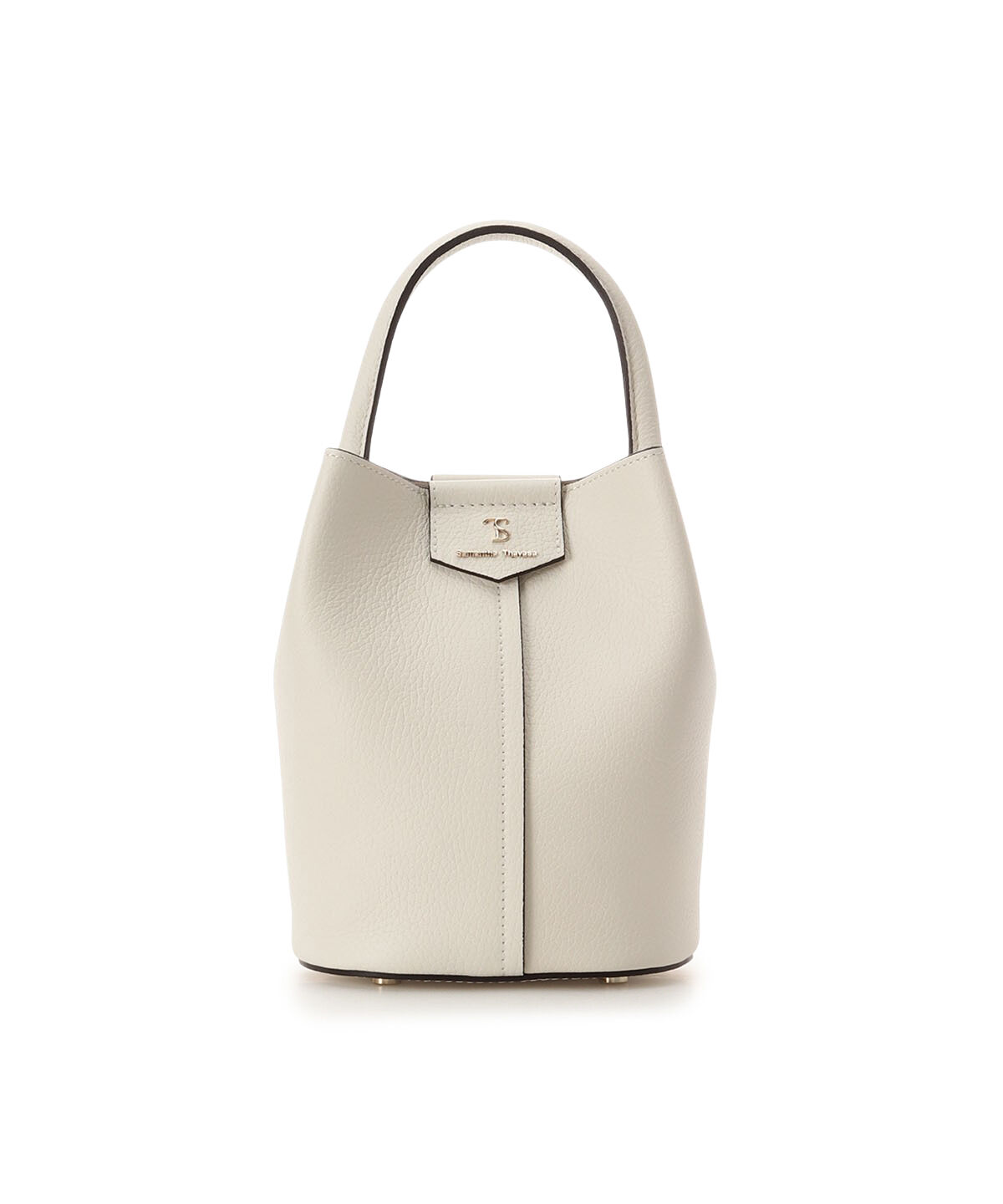 Samantha Thavasa「バケツ型ワンハンドルバッグ 小サイズ」|ハンドバッグ|オフホワイト
