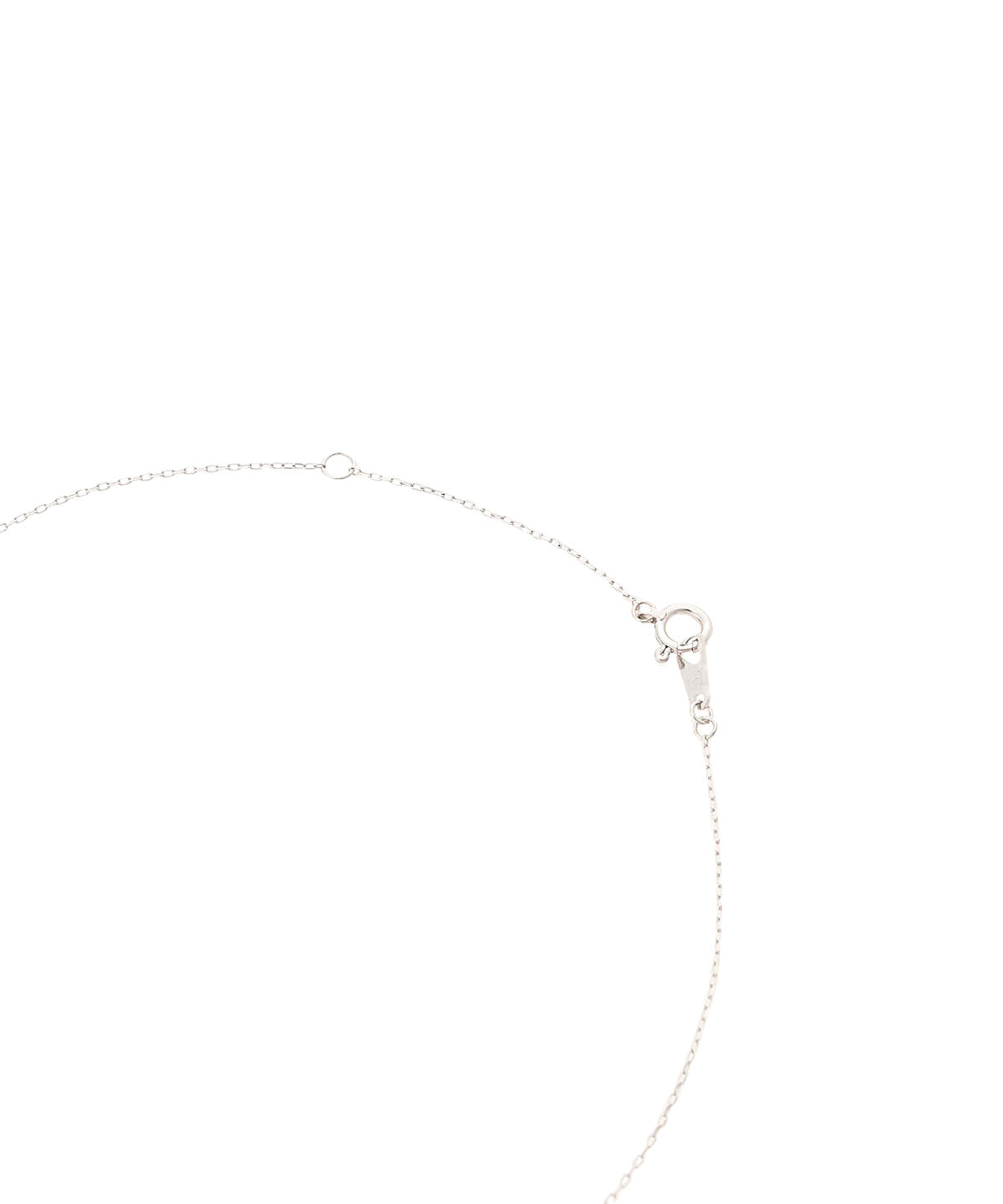 newme by Samantha Thavasa「K10 WG ストーンミニフラワー ネックレス」|ネックレス|