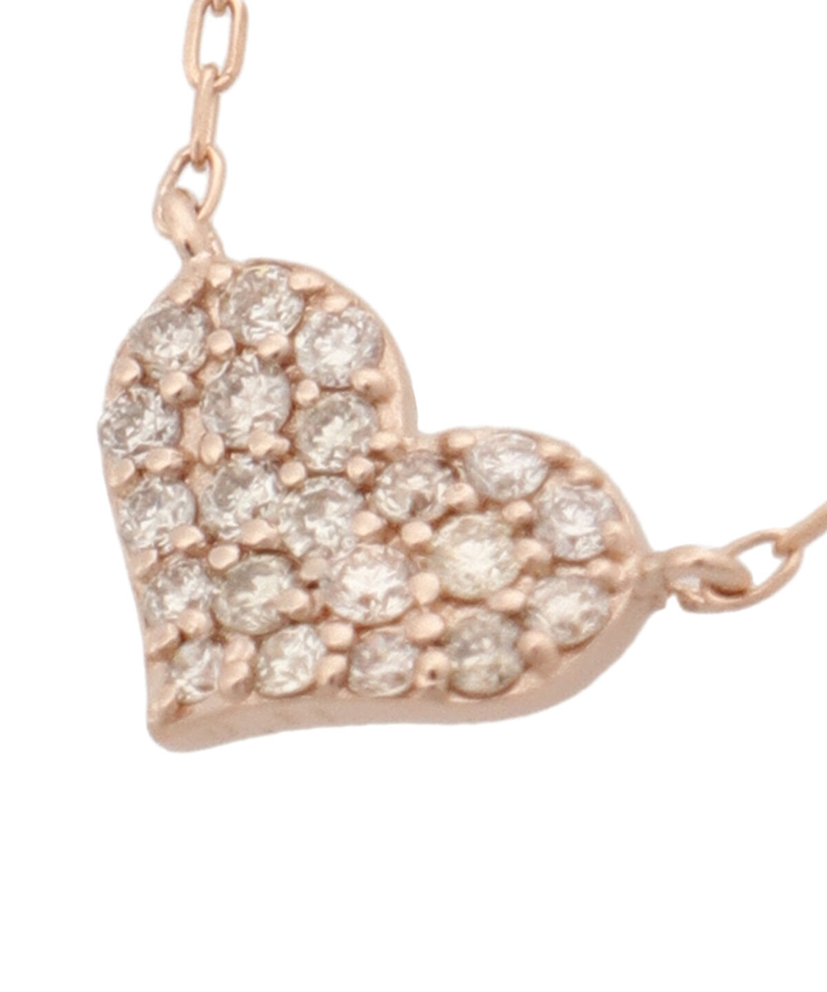 Samantha Tiara「K18 PG パーフェクトハートインフィニティネックレス（小）」|ネックレス|