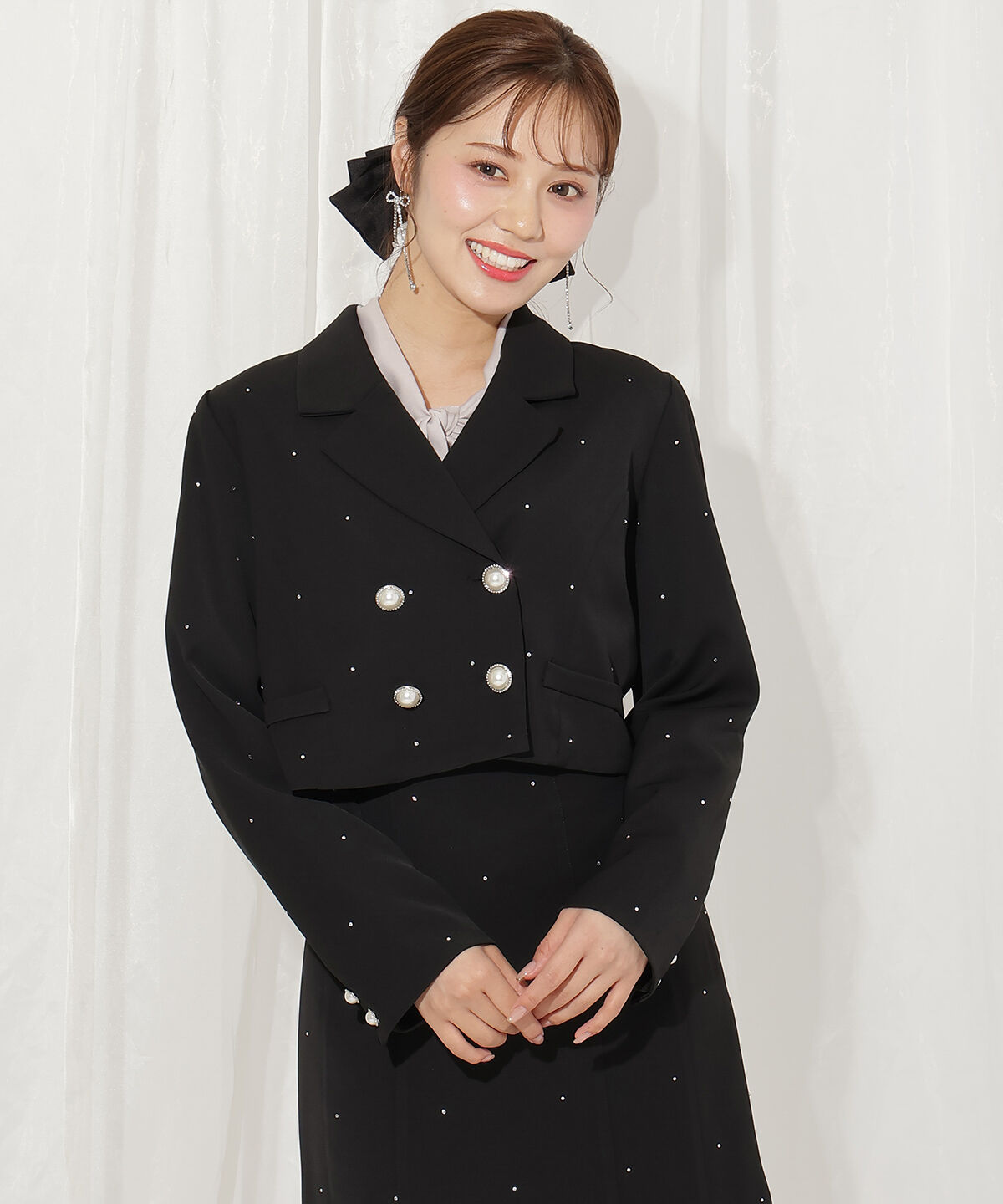 WILLSELECTION「ホットフィットショートジャケット」|テーラードジャケット|