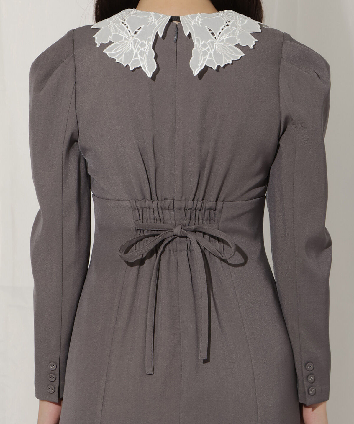 WILLSELECTION「レースカラーマーメイドワンピース」|ワンピース|