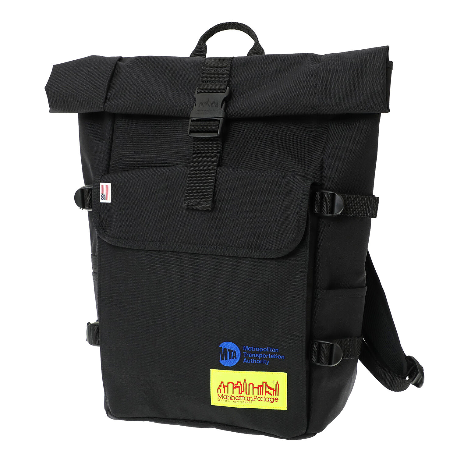 Manhattan Portage「Silvercup Backpack LVL MTA」|リュック|BLK