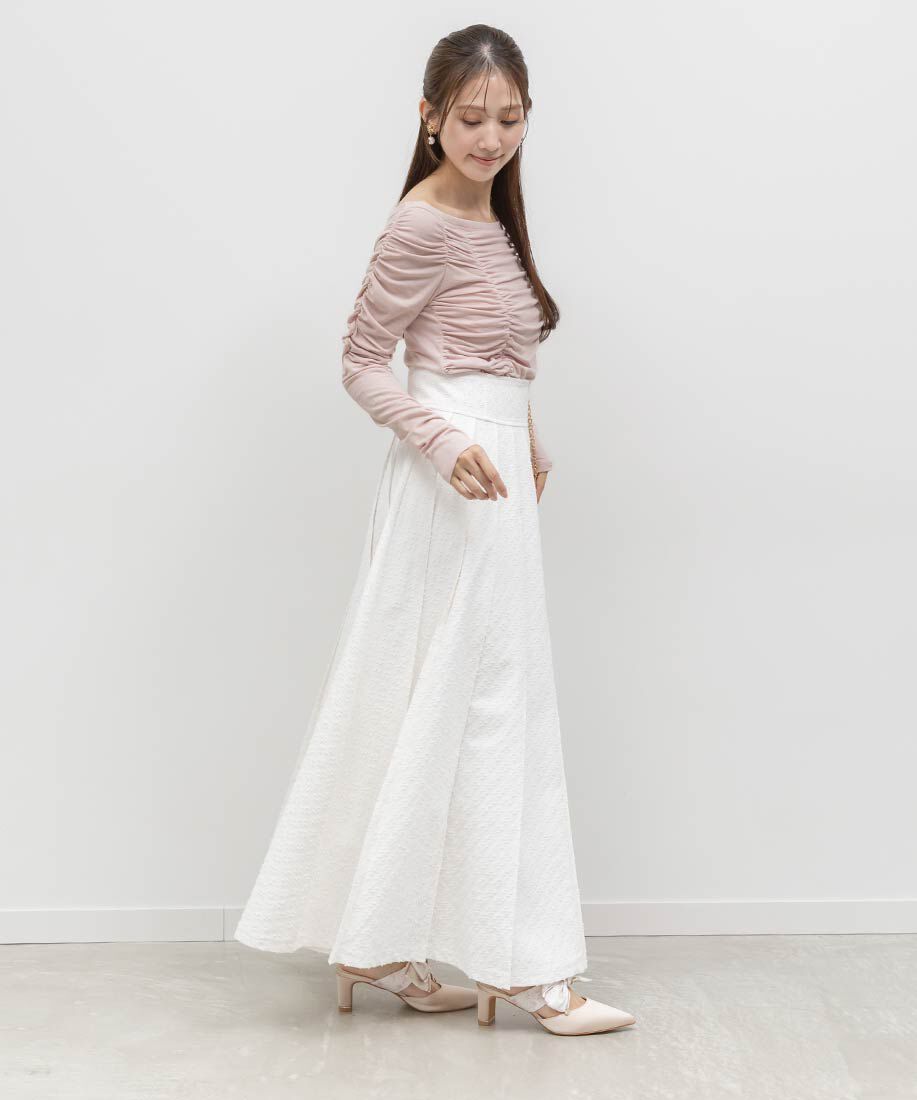  「スカーフリボンミュールパンプス」|パンプス|