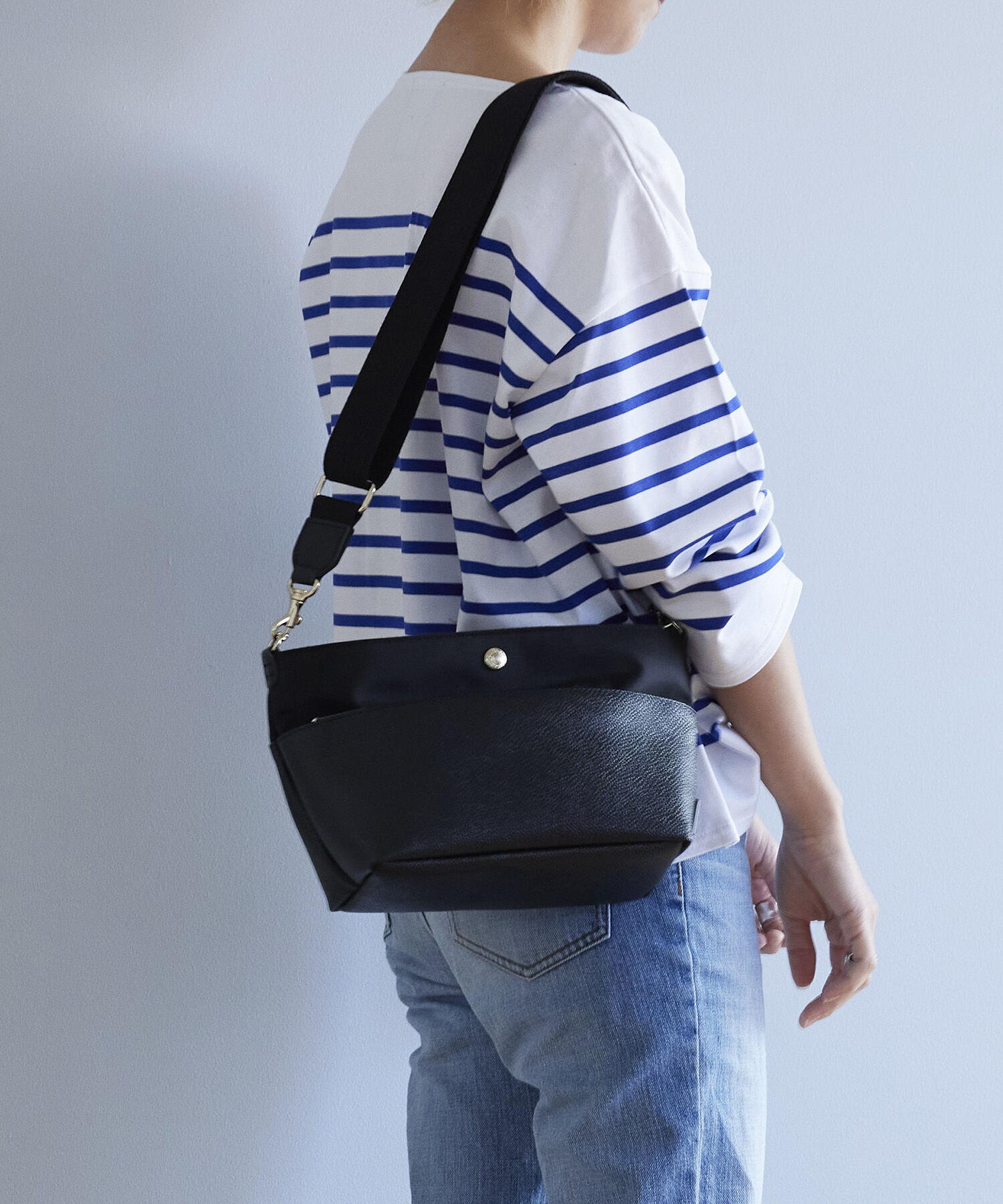 TOPKAPI BREATH「【Breath TOPKAPI】スコッチグレイン マザーズバッグ バイカラー 巾着 ショルダーバッグ【VERY 掲載】」|ショルダー・メッセンジャー|