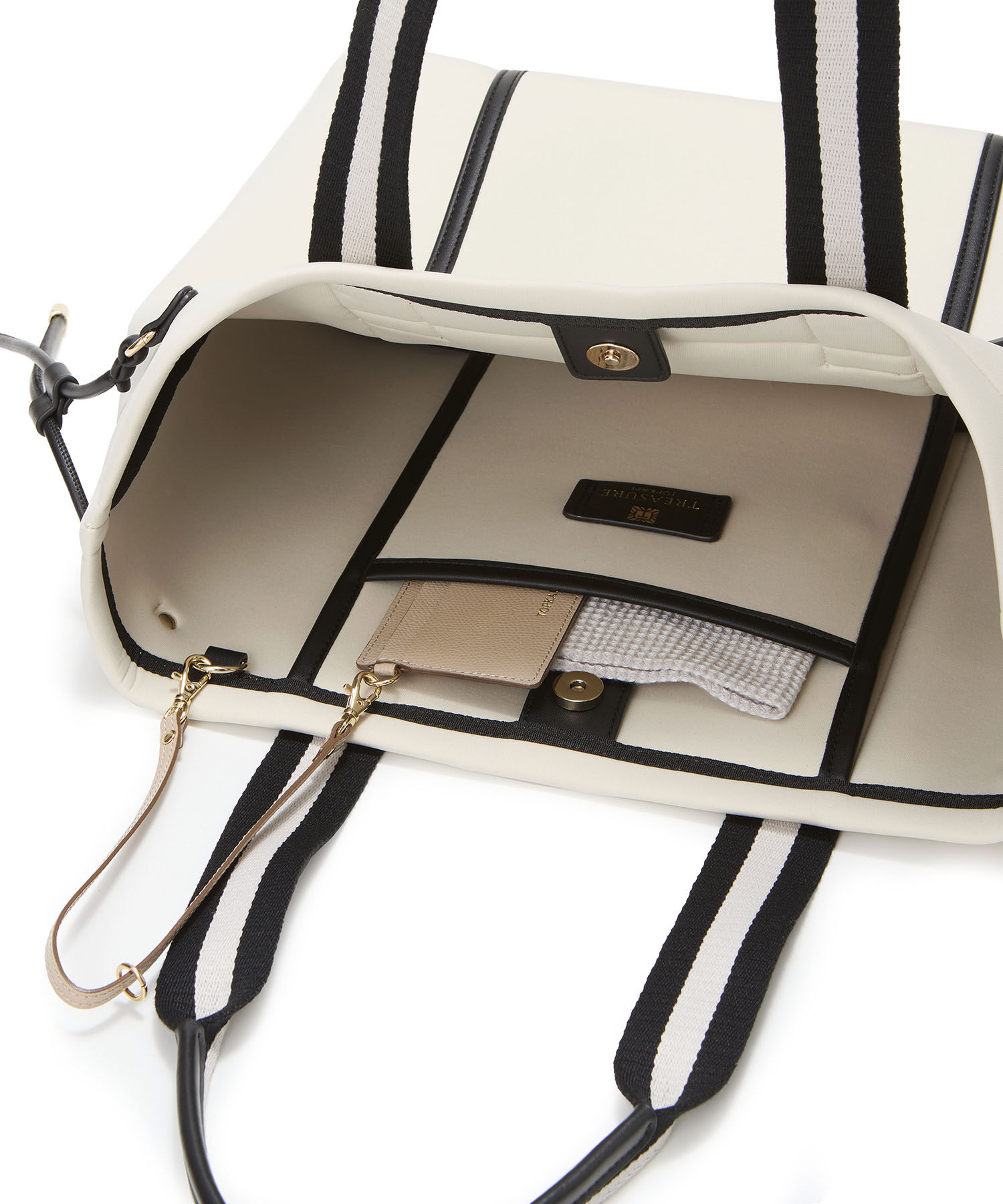 TOPKAPI TREASURE「【新色追加】【TREASURE TOPKAPI】ネオプレン フロントポケット 2way トートバッグ」|トートバッグ|