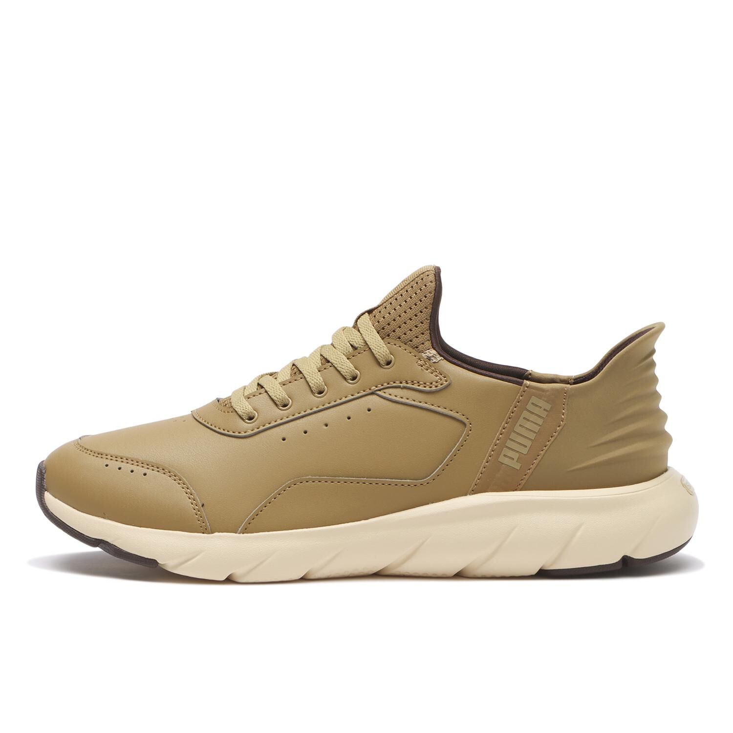 PUMA「【PUMA】SOFTRIDE FLEX LSL EASE IN WD」|スニーカー|ブラウン
