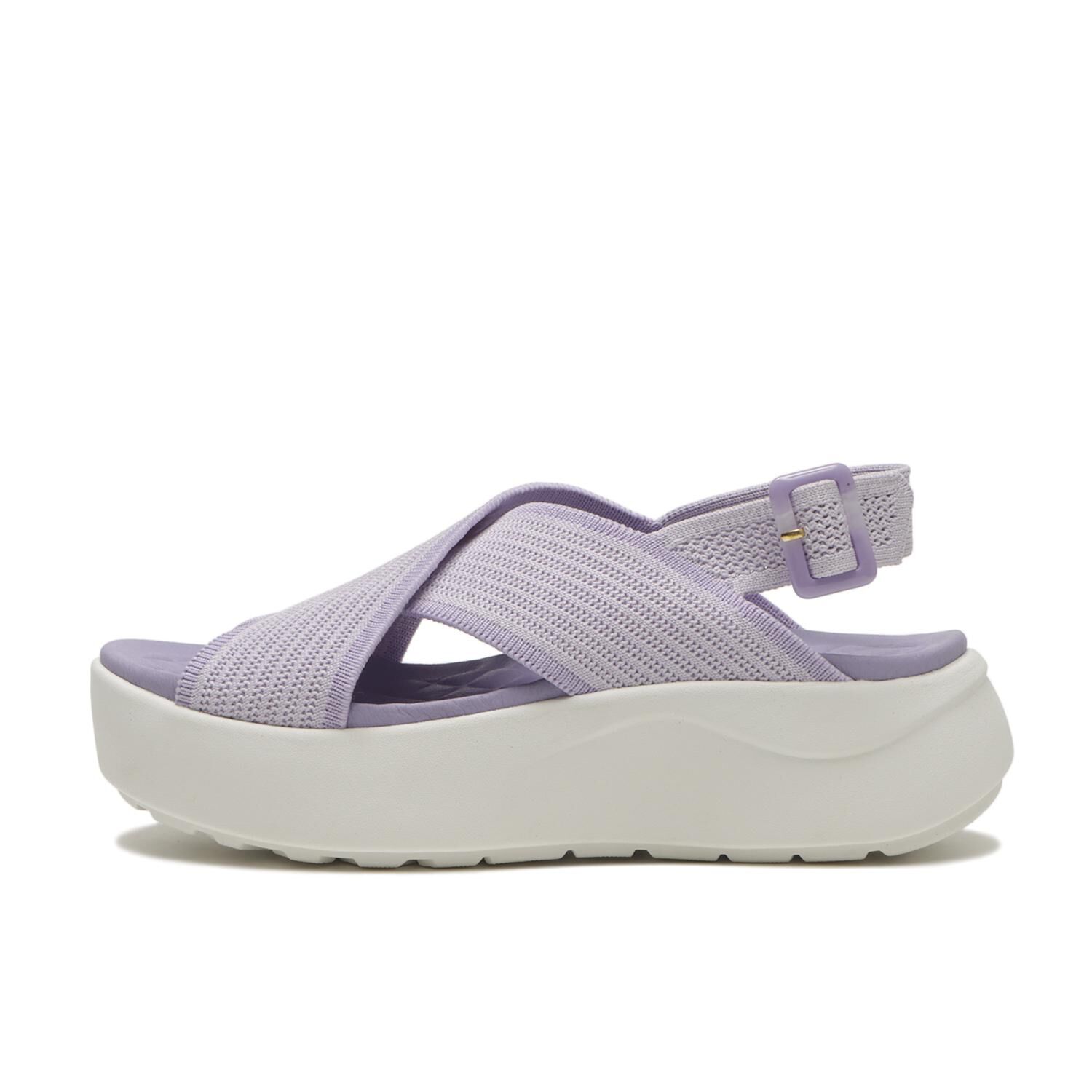 ABC SELECT「【ABC SELECT】CL CROSS KNIT SANDAL 5」|サンダル|パープル