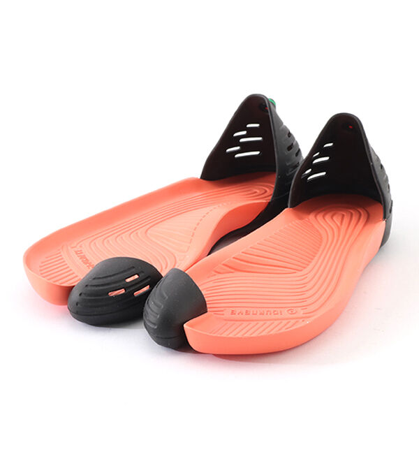  「JUNGLE  【　BODY&times;INSOLE　Black&times;Orange】」|サンダル|Black&times;Orange