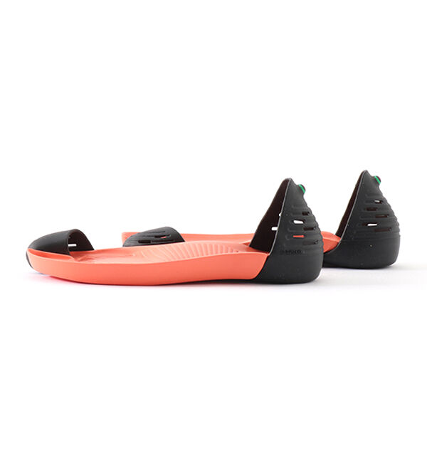  「JUNGLE  【　BODY&times;INSOLE　Black&times;Orange】」|サンダル|