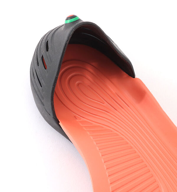  「JUNGLE  【　BODY&times;INSOLE　Black&times;Orange】」|サンダル|