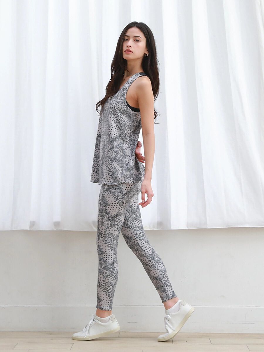 ALBOVE「バンダナプリントレイヤードタンクブラトップス」|ビキニ|