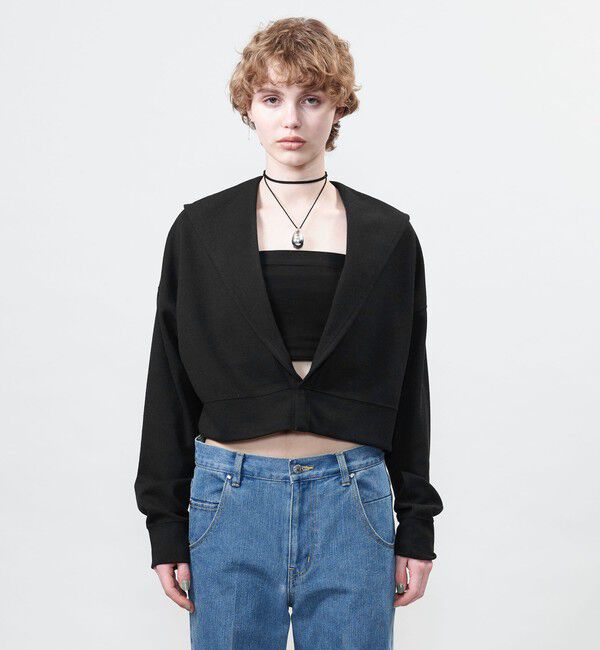 ASTRAET「＜ASTRAET＞ブークレー Vネック フーデッドパーカー」|パーカー|