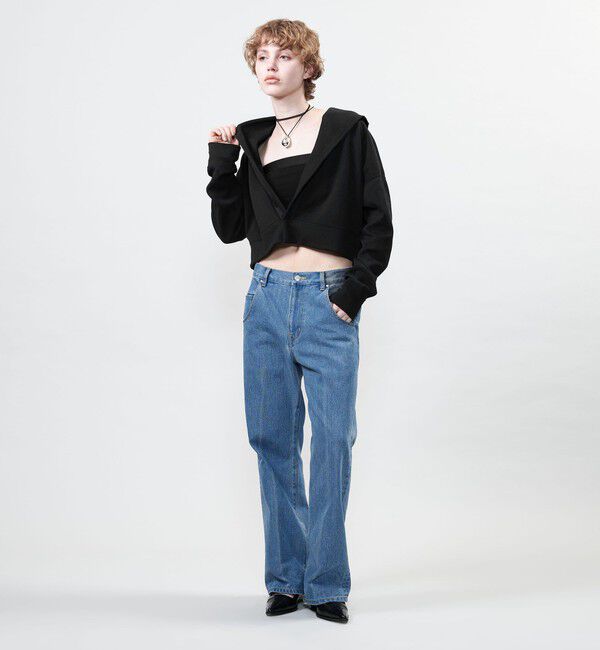 ASTRAET「＜ASTRAET＞ブークレー Vネック フーデッドパーカー」|パーカー|