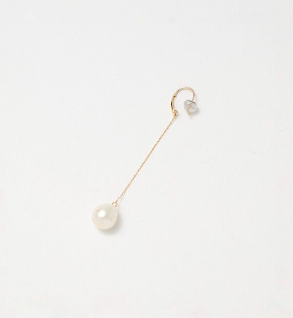 UNITED ARROWS「＜les bonbon＞パール ロングピアス」|ピアス|
