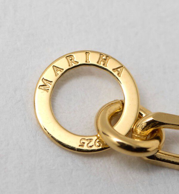 UNITED ARROWS「＜MARIHA＞S/R レクタングルチェーン ネックレス」|ネックレス|