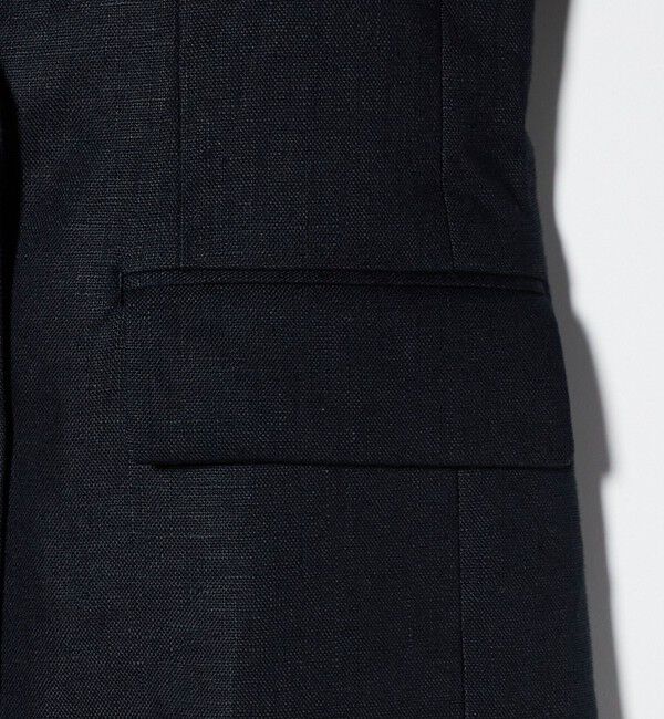 UNITED ARROWS「6ボタン リネン ブレザー ジャケット」|テーラードジャケット|