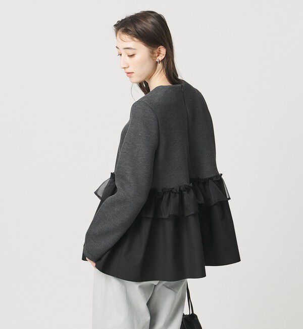 UNITED ARROWS「ペプラムフリル カットソー」|Tシャツ・カットソー|