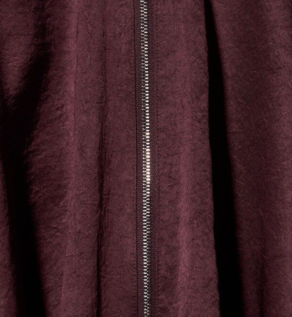 UNITED ARROWS「サテン ボリュームギャザー ブルゾン ‐ウォッシャブル‐」|ブルゾン・スタジャン|