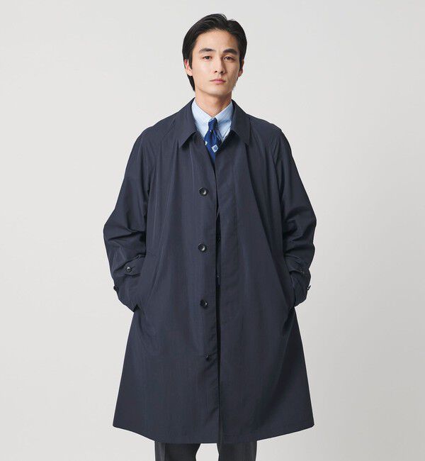 UNITED ARROWS「ポリエステル タフタ パッカブル ライト バルマカーンコート　撥水」|ステンカラーコート|
