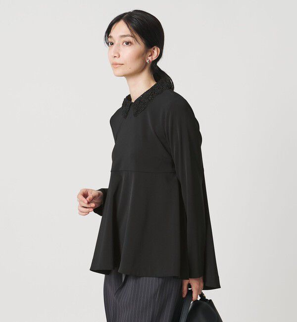 UNITED ARROWS「FEEL CLEAN 2WAY ブラウス ‐防しわ ストレッチ UVカット‐」|シャツ・ブラウス|