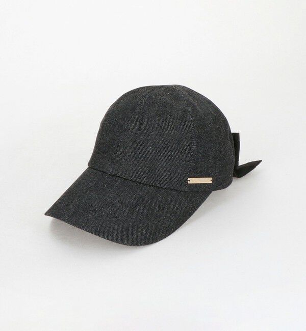 UNITED ARROWS「＜Athena New York＞BECKY リボン キャップ」|キャップ・キャスケット|BLACK