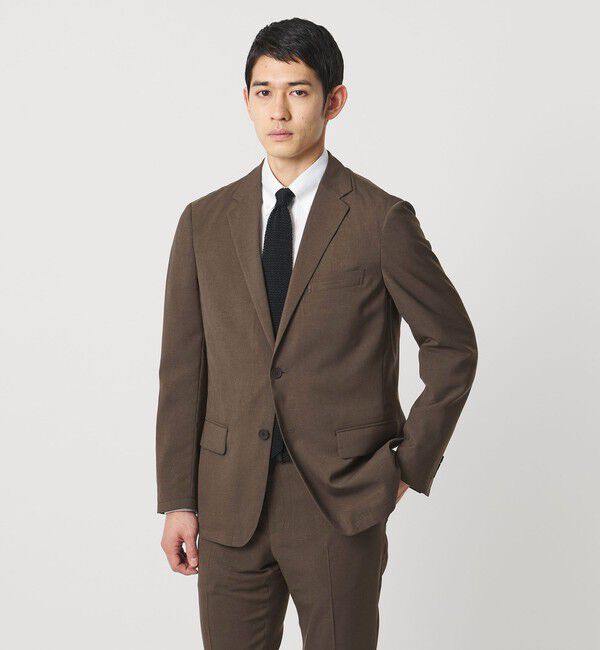 UNITED ARROWS「ウールルック 2ボタン シングル テーラードジャケット UA COZY　ウォッシャブル　ヨコストレッチ」|テーラードジャケット|