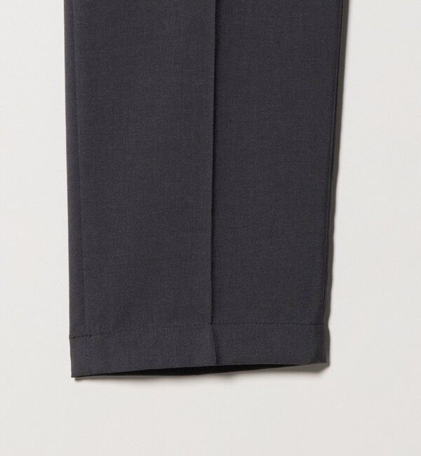 UNITED ARROWS「ウールルック ノープリーツ テーパード パンツ UA COZY　ウォッシャブル　ヨコストレッチ」|スラックス|