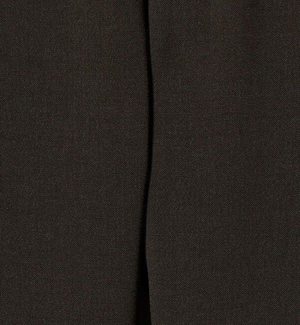 UNITED ARROWS「ウールルック ノープリーツ テーパード パンツ UA COZY　ウォッシャブル　ヨコストレッチ」|スラックス|