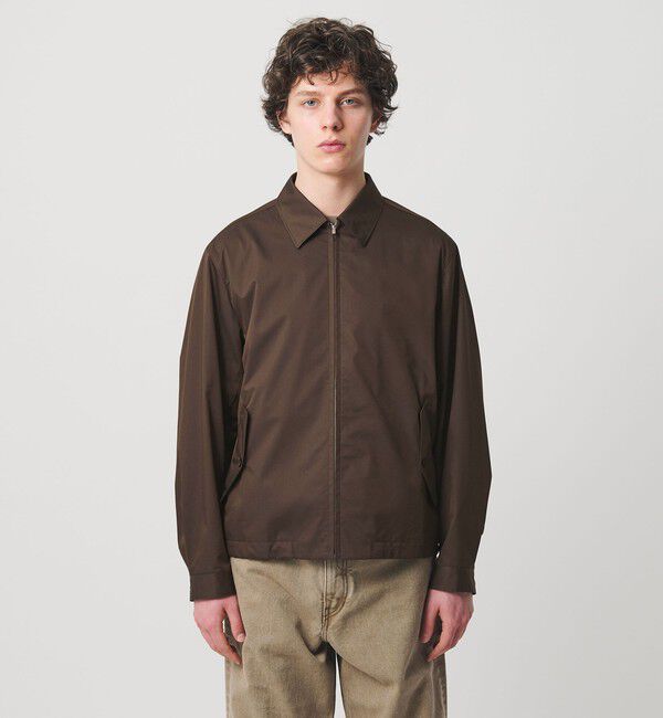 UNITED ARROWS「スムース タイプライター モダン ハリントン ブルゾン」|ブルゾン・スタジャン|