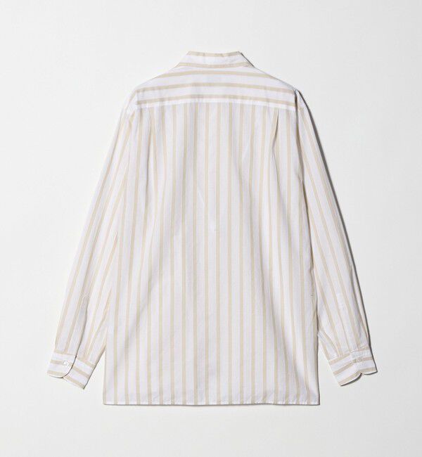 UNITED ARROWS「SOKTAS カラーストライプ オープンカラーシャツ」|シャツ・ブラウス|