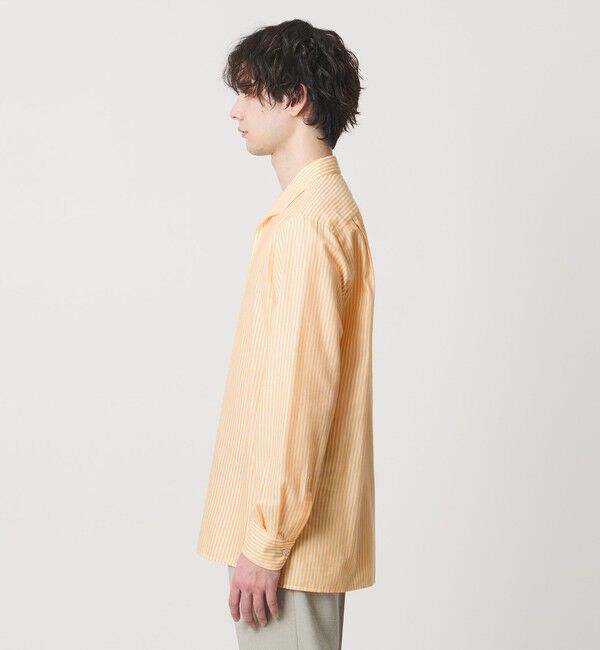 UNITED ARROWS「SOKTAS カラーストライプ オープンカラーシャツ」|シャツ・ブラウス|