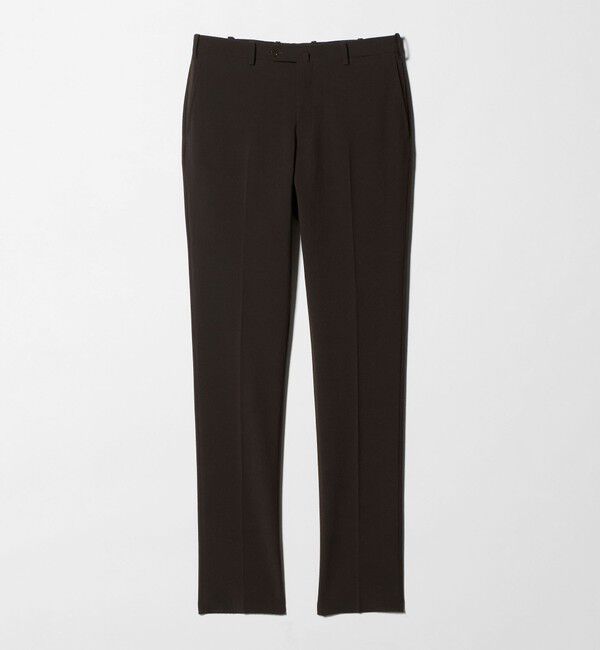 UNITED ARROWS「シアサッカー ノープリーツ スラックス COMFORT EASY‐MODEL ストレッチ」|スラックス|