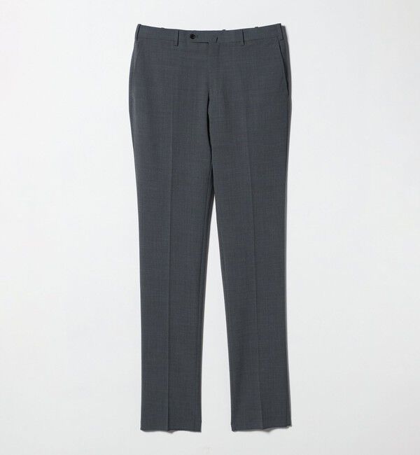 UNITED ARROWS「トロピカル ノープリーツ スラックス COMFORT EASY‐MODEL 2WAYストレッチ 撥水」|スラックス|