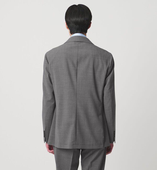 UNITED ARROWS「トロピカル シングル 3ボタン テーラードジャケット COMFORT EASY‐MODEL 2WAYストレッチ 撥水」|テーラードジャケット|