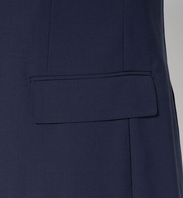 UNITED ARROWS「トロピカル シングル 3ボタン テーラードジャケット COMFORT EASY‐MODEL 2WAYストレッチ 撥水」|テーラードジャケット|