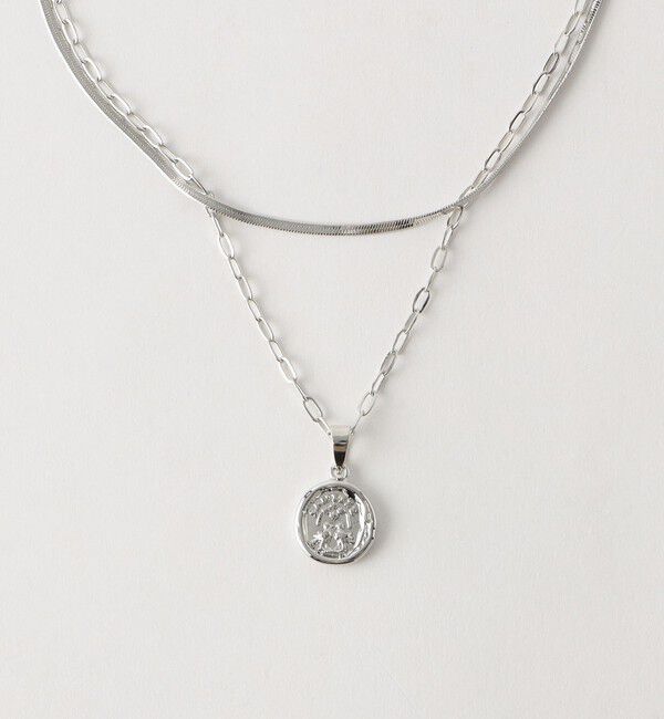 UNITED ARROWS green label relaxing「スネークチェーン＆コイン 3WAY ネックレス」|ネックレス|