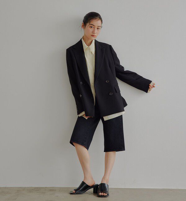 EMMEL REFINES「＜EMMEL REFINES＞EM TRダブルクロス ジャケット」|テーラードジャケット|