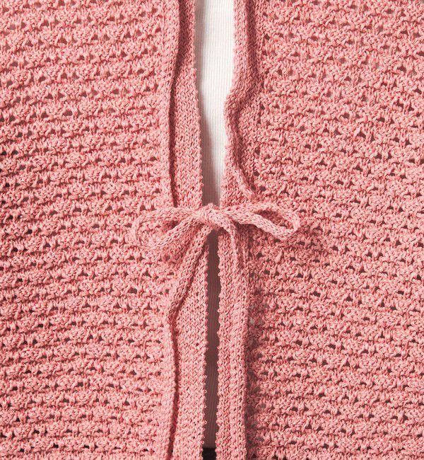 UNITED ARROWS green label relaxing「メッシュ ニット 2WAY プルオーバー ウォッシャブル」|ニット・セーター|