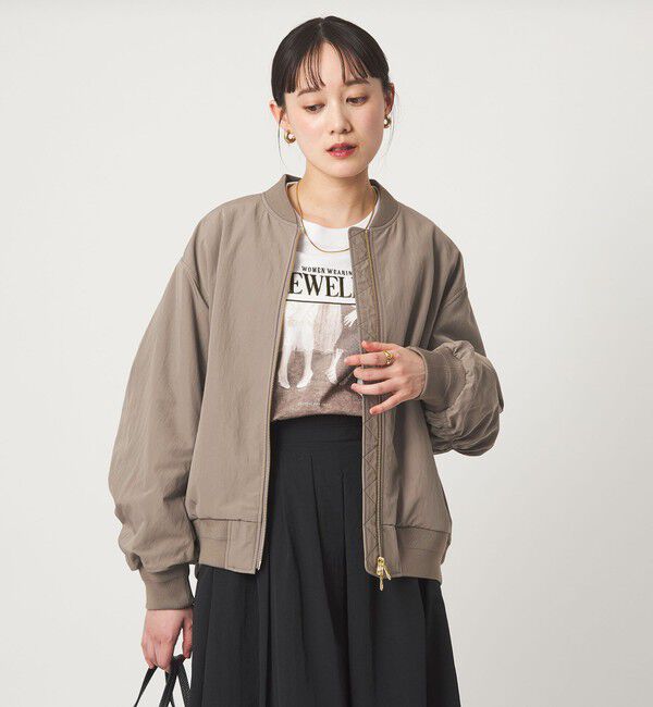 UNITED ARROWS green label relaxing「コクーン MA-1」|ブルゾン・スタジャン|