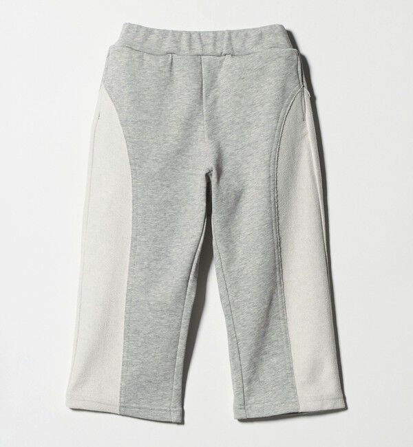 UNITED ARROWS green label relaxing「裏毛 切り替え ワイドパンツ / キッズ  100cm-160cm」|チノ|